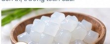 Thạch dừa viên 3 mm